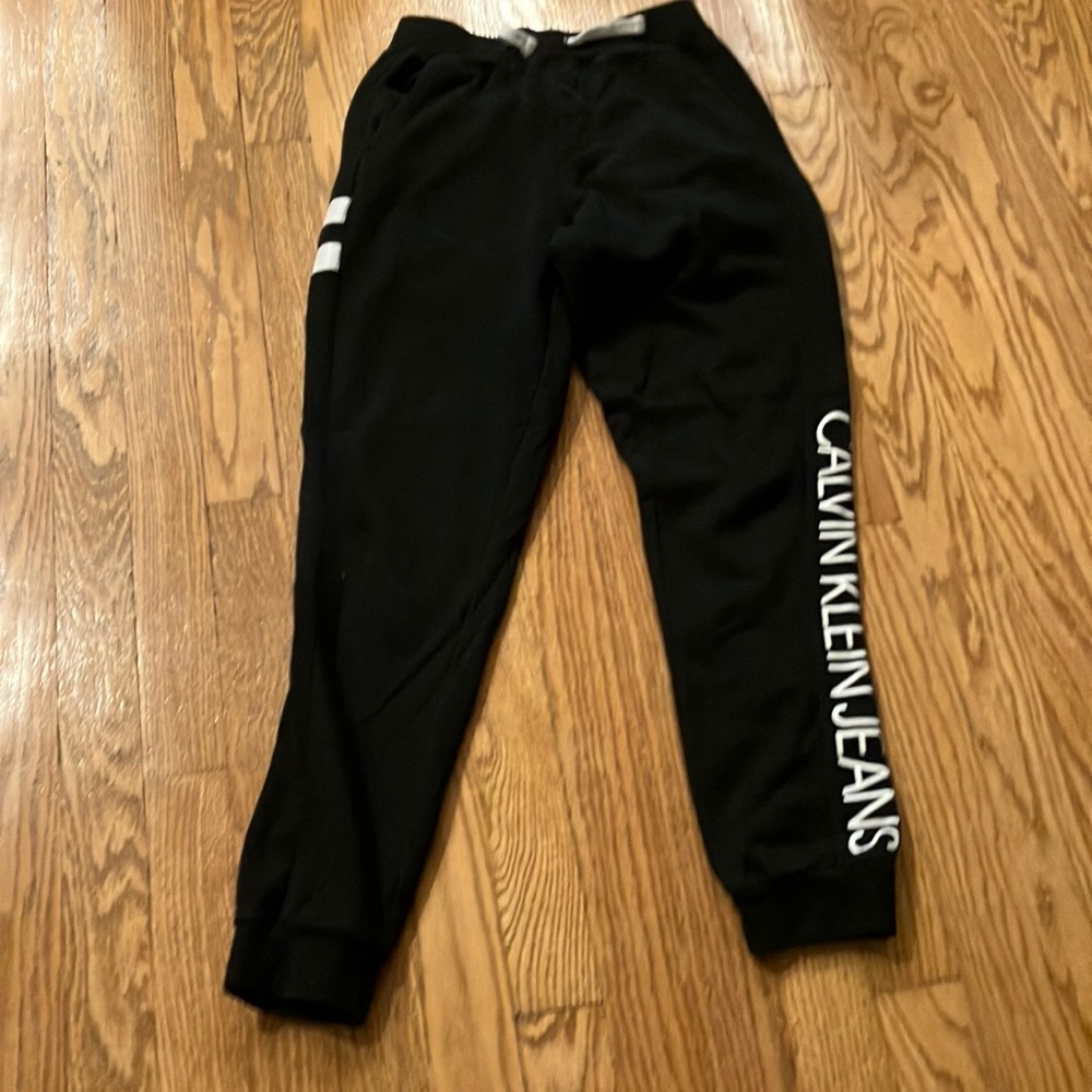 Black Calvin Klein sweatpants